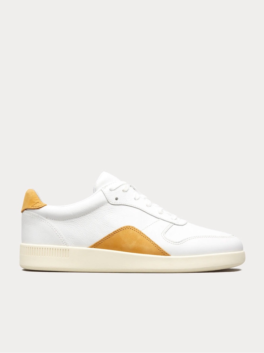 Everlane Brown & White the ReLeather Court Sneaker
